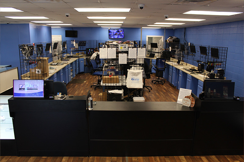 Carl's Tech Service Center Inside